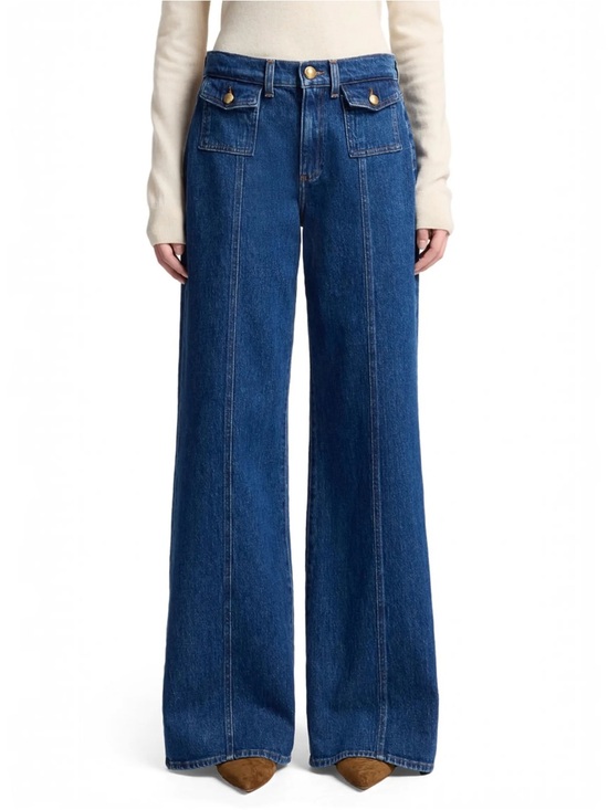 7 For All Mankind Denim - NWT 7 For All Mankind Lotta Wide Leg Jeans Artifact 32